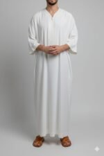 Gandoura jawhara 2t disponible en plusieurs couleurs. – Image 10