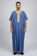 Gandoura jawhara 2t disponible en plusieurs couleurs. – Image 6