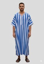 Gandoura jawhara 2t disponible en plusieurs couleurs. – Image 9