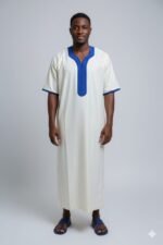 Gandoura Jawhara 1t disponible en plusieurs couleurs – Image 6