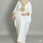 Gandoura Femme Marocaine Blanche