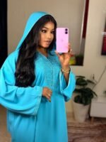 Gandoura Avec foulard  Taille Standard – Image 9