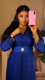 Caftan Marocain Femme Taille Standard – Image 9