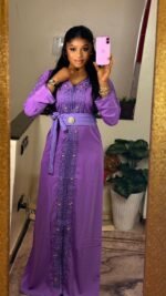 Caftan Marocain Femme Taille Standard – Image 14