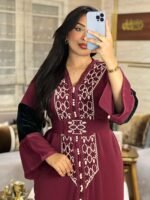 Caftan Marocain Moderne Chic - L XL XXL – Image 3