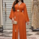 Caftan avec une coupe parfaite pour les fêtes et les occasions