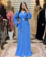 Caftan avec une coupe parfaite pour les fêtes et les occasions – Image 2
