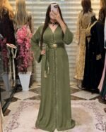 Caftan avec une coupe parfaite pour les fêtes et les occasions – Image 3