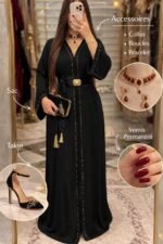 Caftan avec une coupe parfaite pour les fêtes et les occasions – Image 5