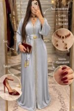 Caftan avec une coupe parfaite pour les fêtes et les occasions – Image 7