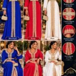Caftan Marocain Moderne – Disponible en Crêpe et Jawhara