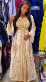 Caftan de Mariage Haute Couture 3 Pièces avec Selham & Mdamma – Image 2