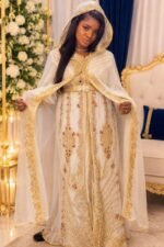 Caftan de Mariage Haute Couture 3 Pièces avec Selham & Mdamma – Image 3
