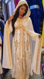 Caftan de Mariage Haute Couture 3 Pièces avec Selham & Mdamma – Image 4