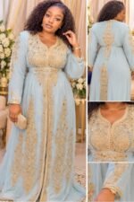Caftan de Mariage Haute Couture 3 Pièces avec Selham & Mdamma – Image 7
